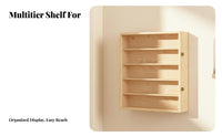 Narrow Behind-the-Door Collectible Case Multi-Functional for Collectors, Parents