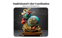 Miniature Folding Screen Luxurious Design desktop decoration Ink Wash Painting