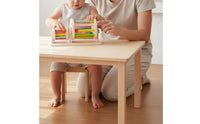 Early Education Infant Rolling Drum Toy Makes Sound Color Recognition Drum Detachable Rattle Built-in Mirror for Playroom