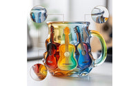 Guitar Coffee Mug Decorative Drinkware Artistic for Cafe