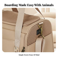 Soft-Sided Airline pet enclosure Luggage Strap Soft-Sided Pet pet enclosure for Cat Owners