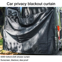 Car Sun Shade Curtain for Rear Window - Retractable Privacy Screen
