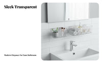 surface-mounted-mountedmountedMounted Toiletry Holder toolno-cost installation Storage Shelf