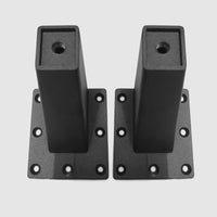 Aluminum Slanted Furniture Legs for Cabinets, Sofas, and Tables