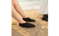 Openbackless Fin Socks Grippy Low Cut Fin Sock Comfortable Footwear for Swimmers, Surfing, Beach