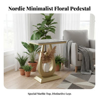Multi-Level Planter Rack Space-Saving Display Stand Sturdy Frame for Living Room