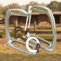 Peacock Stirrups Curved Stirrups Shiny Foot Support for Riders