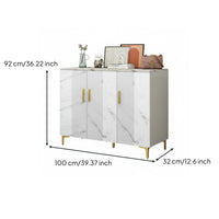 Shoe Storage Cabinet Large Capacity Multi-Layer Footwear Storage Unit Adjustable Shelves Entryway Furniture for Families, Adults, Hallway, Bedroom