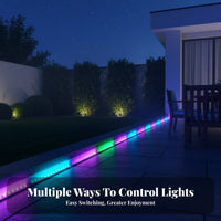 RGB LED String Lights Timer Function Music Sync LED Lights USB Powered for Teens