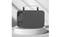 Foldable Car Seat Back Tray Table Adjustable Clamp Car Seat Back Table