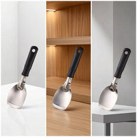 Scoop with Grip Handle Stainless Steel Ice Cream Scoop Sturdy for Kitchen
