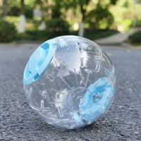 16 cm Hamster Sphere with Reflective Coating, Well Ventilated Exercise Sphere, Paw Standing Design