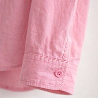 Ladies Long Sleeve Shirt with Embroidered Cartoon Detail for Spring, Casual Jacket with Front Patchwork Design for Women