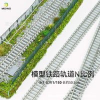 HO/N微缩火车模型沙盘仿真铁轨道砟工具手工模型DIY情景素材