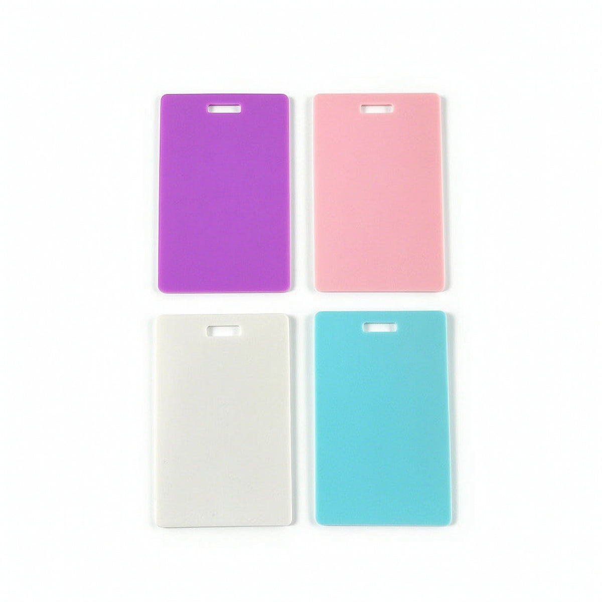 4 Pieces Silicone Memo Board Erasable Stationery Portable for Desk