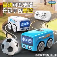 Magic Hand Control Bus Toy with Obstacle Avoidance