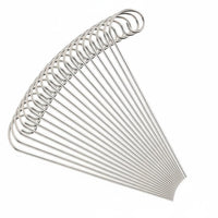 30 Pieces Stainless Steel Plant Label Hooks Garden Stake Weatherproof Metal Plant Marker for Gardeners