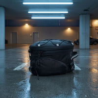 Motorcycle Tail Bag Reflective Motorcycle Rear Rack Bag Structured Luggage for Motorcyclists, Long-Distance Riding