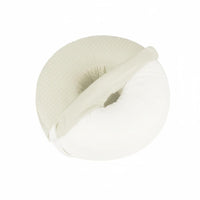 Rest Pillow with Ear Hole Zippered Waist Support Cushion Ergonomic Seating Cushion for Home