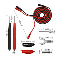 16-in-1 Multifunctional Test Lead Set with Banana Plugs for Multimeter