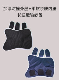 专业马匹运输护腿 防震缓冲马腿保护绑带长途防磕碰护腿 马术用品