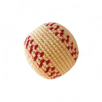 Woven Appearance Handwoven Ball Sandbag Stitched Crocheted Sandbag Textured Yarn Ball