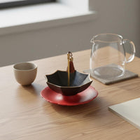 Ceramic Umbrella Tea Strainer Fine Mesh Holes Umbrella Tea Strainer Heat Resistant Drinkware