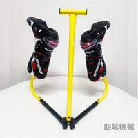宽窄可调摩托车越野靴清洗架便携辅助晾干架 Boot Wash Stand Rac
