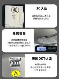 摩托车四分之三头盔电动车4分之3盔半盔骑行踏板安全帽四季冬防雾
