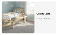 Bedside Brace Board Prevents Lost Items Headboard Space Filler Stable Design Bed Lengthener for Partners, Residents, Guest Room