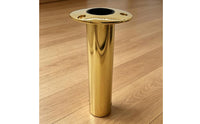 Stainless Steel Rod Holder Mirror Finish Boat Rod Holder Rubber Insert Gear for Yacht