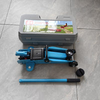 Manual Hydraulic Cylinder Hand Crank Lifting Horizontal Floor Jack Low Position Hydraulic Crane