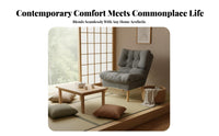 Adjustable Backrest Lounger Foldable Design Adjustable Floor Lounger Multi-Position Ergonomic Support for Teens, Hobbyists