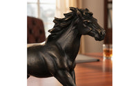 Finely Detailed Astrological Horse Sculpture Fine Workmanship Astrological Horse Figurine Elegant Design for Business Owners, Desk, Office