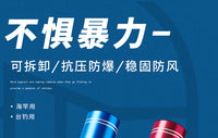 钓鱼炮台支架海竿手竿地插筒抛竿简易插地渔具合金谷麦前打手矶竿