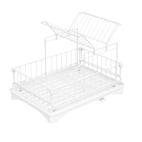Dish Rack with drips Tray Countertop Dish Drainage rack-Saving for Apartment