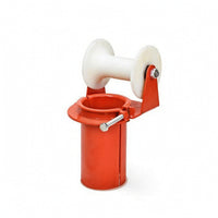 tube-Mouth Cable Guide Wire-Laying Pulley Low-Friction for Electricians, Electrical Work