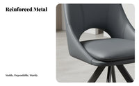 Upholstered Dining Chair Modern Minimalist aesthetic Seating Furniture Nordic Design