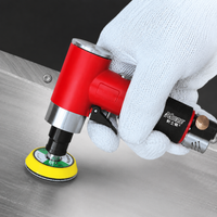 Air-powered Air Angle Polisher, 2 Inch Pad Diameter Air Grinding Tool, Angled Head Surface Prep Tool for Automotive & Furniture