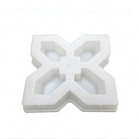 Professional-Grade Decorative Window Mold Rigid Concrete Mold with Hollow Window Long-Lasting Sturdy for Builders, DIYers, Fences