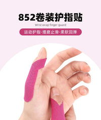 Pre-cut Thumb Patch Sports Anti-friction Finger Muscle Tape Roll for Tendon Sheath Elastic Muscle Tape 50 Pieces per Roll