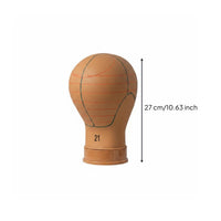 Pinable Surface Adjustable Hairpiece Tripod 360 Degree Rotation Hairdressing Training Head Heavy Duty Hairpiece Styling Head Stable Base for Beauty Students, Hairdressers