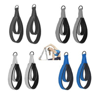 Yoga Pilates Ring with Double Loop Strap and Foot Pedal
