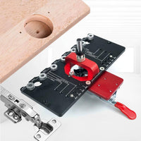 Concealed Cabinet Hinge Mounting Jig Aluminum Alloy 35mm Concealed Hinge Jig