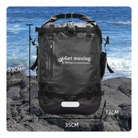 Outdoor Backpack Portable Large Capacity Backpack Coated Surface for Sports