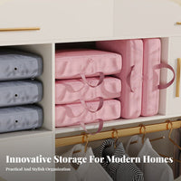 Zipper Compression Pouch Sturdy Zipper Compression Bag Set Washable for Closet