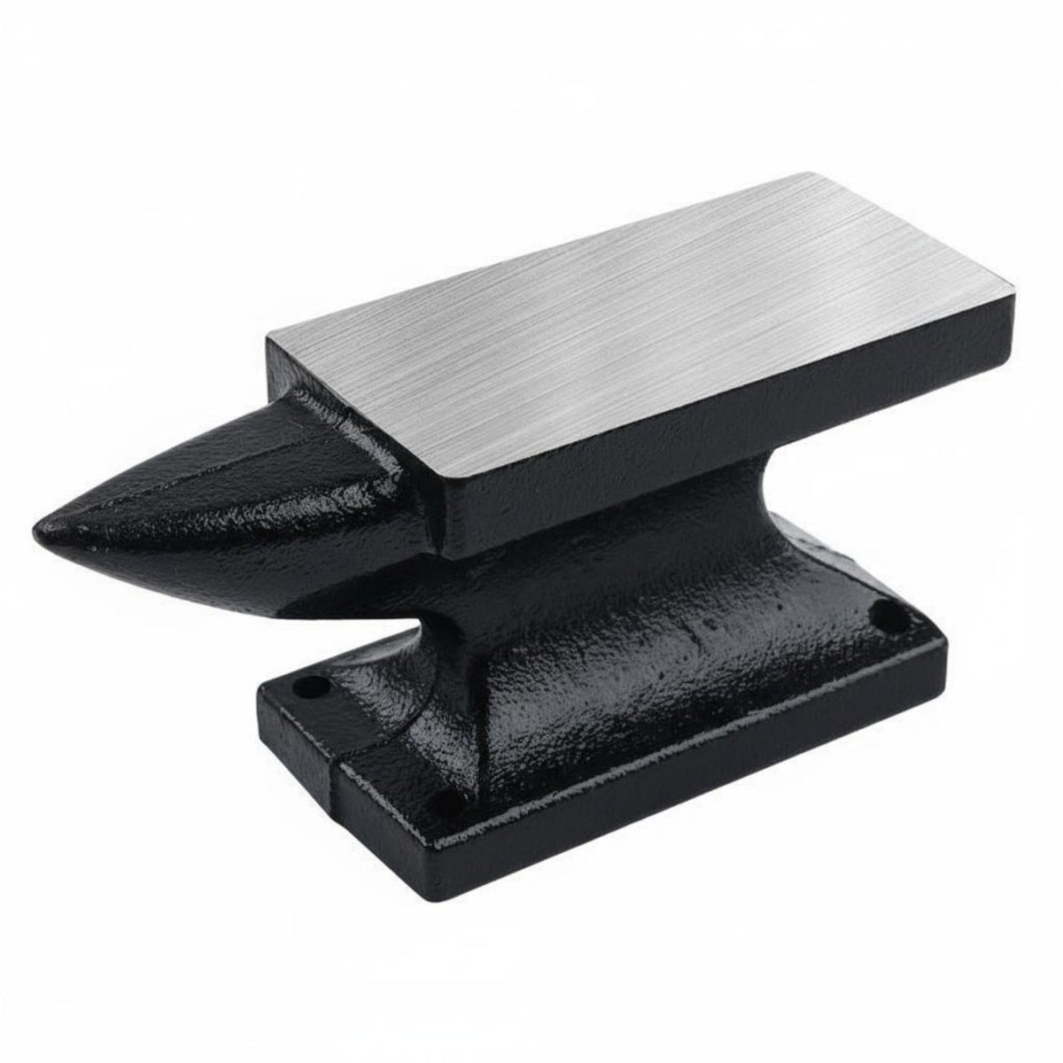 Heavy Duty Blacksmith Forging Block Hardened Surface Cast Iron Bench Anvil High Hardness Curved Extension Anvil Long-Lasting for Blacksmiths, Metalsmiths, Craftsmen, Forge, Workshop, Garage