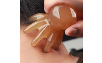 Portable Tentacle-Inspired Head Massager Rounded Teeth Wide Tooth Massage Comb Ergonomic Design Handheld Scalp Claw Multi-Functional for Travel, Home Spa, Office
