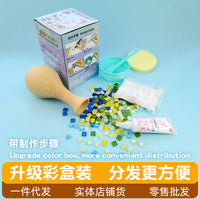 Mosaic Vase DIY Craft Kit for Children's Day, Parent-Child Creative Educational Toy
