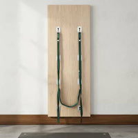 Wall-Mounted Stretching Panel  Wooden Wall-Mounted Stretching Aid Metal Mounting Plates Rehabilitation Accessories